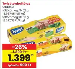 Spar TWIST Tonhaltörzs ajánlat