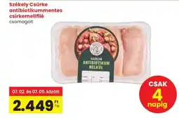 Spar Székely Csirke antibiotikummentes csirkemellfilé ajánlat