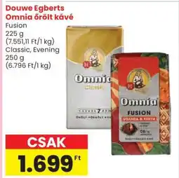 Spar Douwe Egberts Omnia Őrölt Kávé ajánlat
