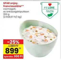 Spar SPAR enjoy. franciasaláta ajánlat