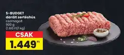 Spar S-BUDGET darált sertéshús ajánlat