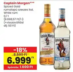 Spar Captain Morgan ajánlat