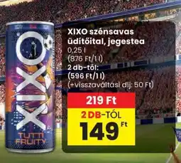 Spar XIXO szénsavas üdítőital, jegestea ajánlat