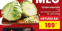 Spar Új fejes káposzta ajánlat
