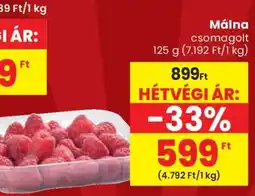 Spar Málna csomagolt ajánlat