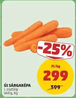 PENNY Új Sárgarépa ajánlat