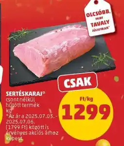 PENNY Sertéskaraj ajánlat