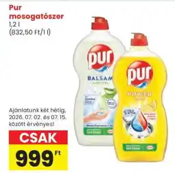 Spar PUR Mosogatószer ajánlat
