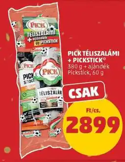 PENNY PICK Téliszalámi + Pickstick ajánlat