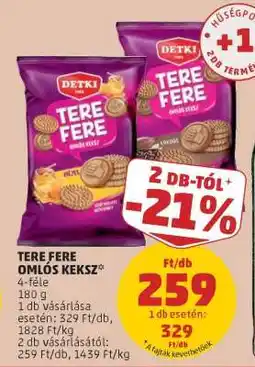 PENNY Tere Fere omlós keksz ajánlat