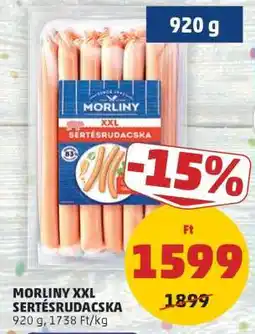 PENNY MORLINY XXL SERTÉSRUDACSKA ajánlat
