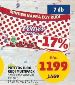 PENNY Pöttyös Túró Rudi Multipack ajánlat
