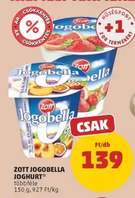 PENNY Zott Jogobella Joghurt ajánlat