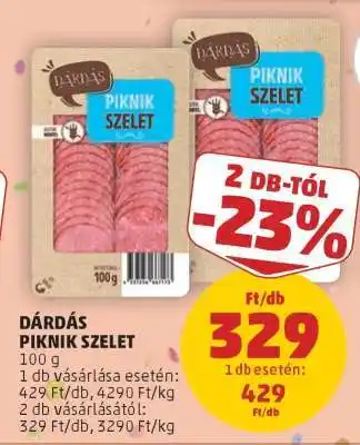PENNY Dárdás Piknik Szelet ajánlat