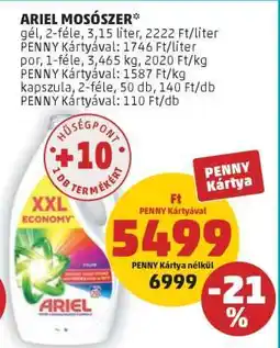 PENNY ARIEL Mosószer ajánlat