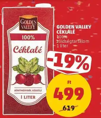 PENNY GOLDEN VALLEY CÉKLALÉ ajánlat