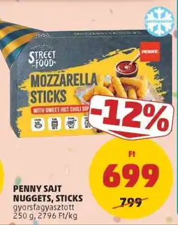PENNY PENNY SAJT NUGGETS, STICKS ajánlat