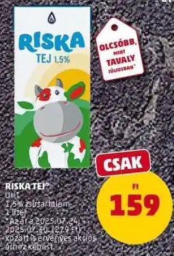 PENNY Riska Tej ajánlat