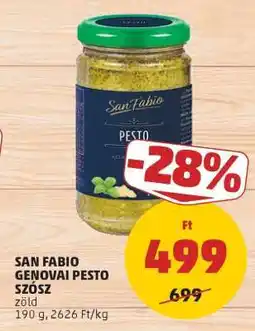 PENNY San Fabio Genovai Pesto Szósz ajánlat