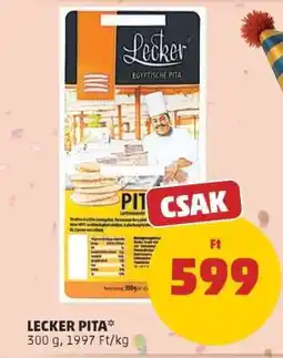 PENNY Lecker pita ajánlat