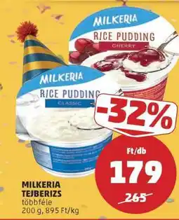 PENNY Milkeria Tejberizs ajánlat