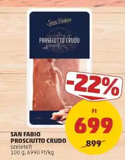 PENNY SAN FABIO PROSCIUTTO CRUDO ajánlat