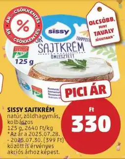 PENNY Sissy Sajtkrém ajánlat