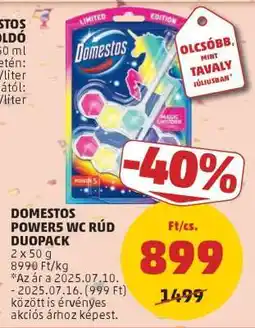PENNY DOMESTOS POWERS WC RÚD DUOPACK ajánlat