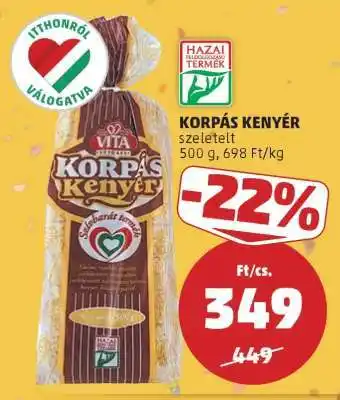 PENNY Korpás Kenyér ajánlat
