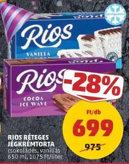 PENNY RIOS RÉTEGES JÉGKRÉMTORTA ajánlat