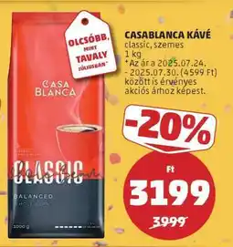 PENNY CASABLANCA KÁVÉ ajánlat
