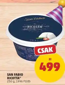 PENNY San Fabio Ricotta ajánlat