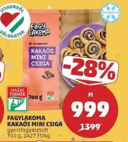 PENNY FAGYLAKOMA KAKAÓS MINI CSIGA ajánlat
