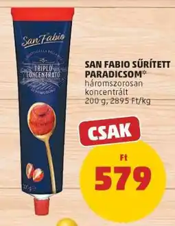 PENNY San Fabio Sűrített Paradicsom ajánlat