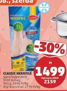 PENNY CLASSIC HEKKFILÉ ajánlat