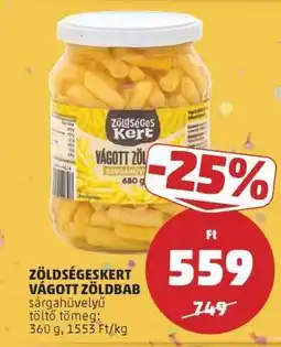 PENNY Zöldségeskert Vágott Zöldbab ajánlat