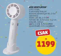 PENNY Kézi ventilátor ajánlat