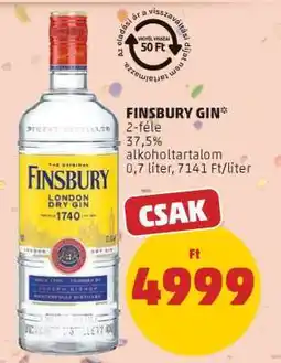 PENNY FINSBURY GIN ajánlat