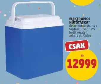 Elektromos hűtőtáska