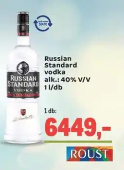 Metro Russian Standard vodka ajánlat
