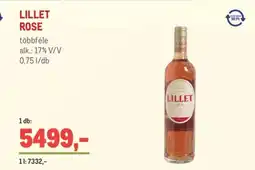 Metro Lillet rose ajánlat