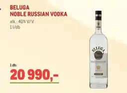 Metro Beluga noble russian vodka ajánlat