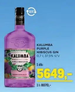 Metro Kalumba purple hibiscus gin ajánlat