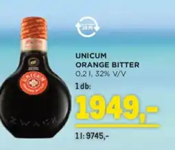 Metro Unicum orange bitter ajánlat