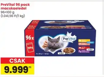 Interspar PreVital 96 pack macskaeledel ajánlat