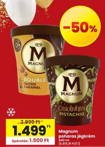 Interspar Magnum poharas jégkrém ajánlat