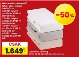 Interspar Grace vászonlepedő ajánlat