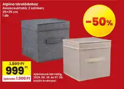 Interspar Alpina tárolódoboz ajánlat