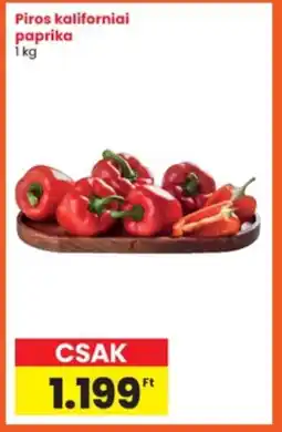 Interspar Piros kaliforniai paprika ajánlat