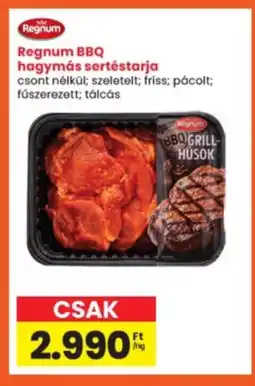 Interspar Regnum BBQ hagymás sertéstarja ajánlat